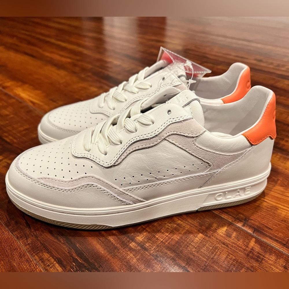 NWT Clae Haywood Leather Sneakers